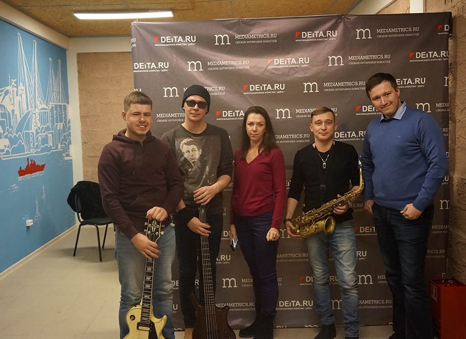 «JazzDaniels»  выступил в прямом эфире "Медиаметрикс. Владивосток"