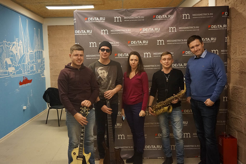 «JazzDaniels»  выступил в прямом эфире "Медиаметрикс. Владивосток"